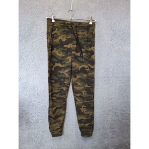 BKC‎ The Jogger Pants Mens Medium Multicolor Camouflage Fleece Lined Drawstring